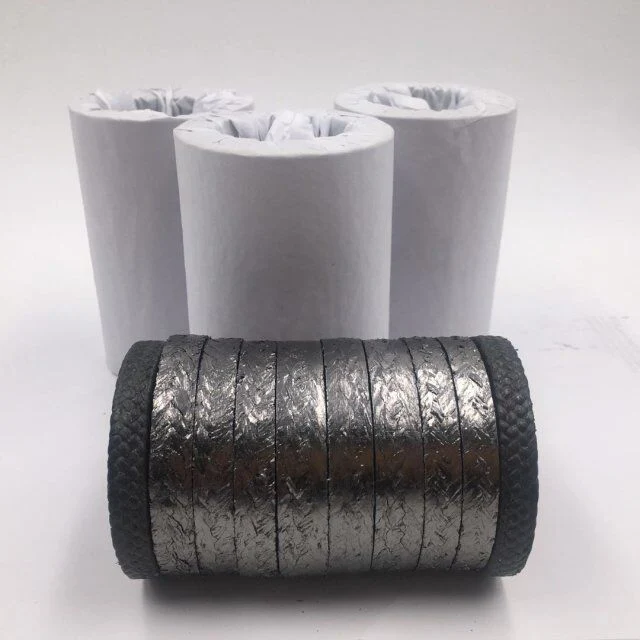 New Design Graphite/PTFE/Aramid/Carbon Fiber Gland Packing with High Quality Graphite Fiber Packing