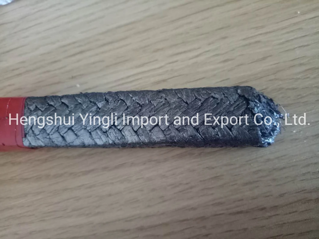 Knit Graphite Fiber Rope Gland Packing