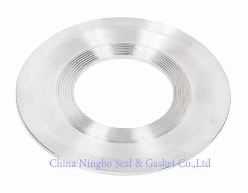 Nockenprofildichtung aus Metall mit integriertem Mittelring